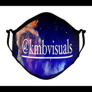 KmbVisuals Logo Long Lasting Face Mask